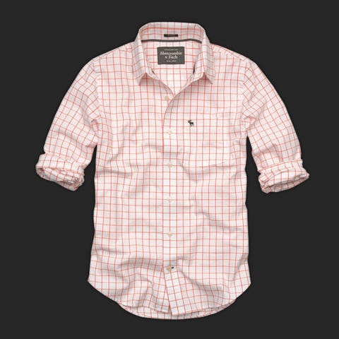 Abercrombie Fitch Hombres Camisa AF6956